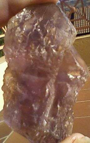 66g 60mmx40mm Nice Amertrine Mineral Speciman