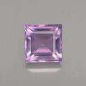 Certified Pair Top AA  4.28 Ct square cut  Amethyst 10 mm