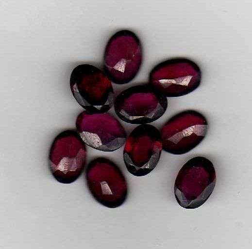 Premium Wholesale Lot of Mixed  Garnet   19.19 ct  6mmx4mm