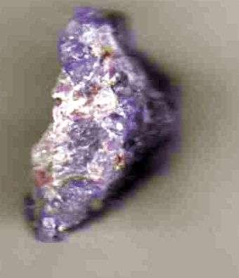 19.87ct Violet Blue Tanzanite Mineral Speciman 20mmx15mmx11mm