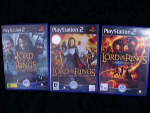 Lord of the Rings Collection PS2