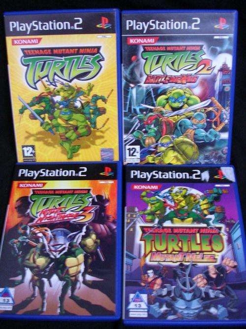 TMNT Collection PS2 (4 Games)