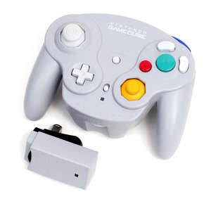 Original GameCube Wavebird Wireless Controller (Grey) GAMECUBE/Wii