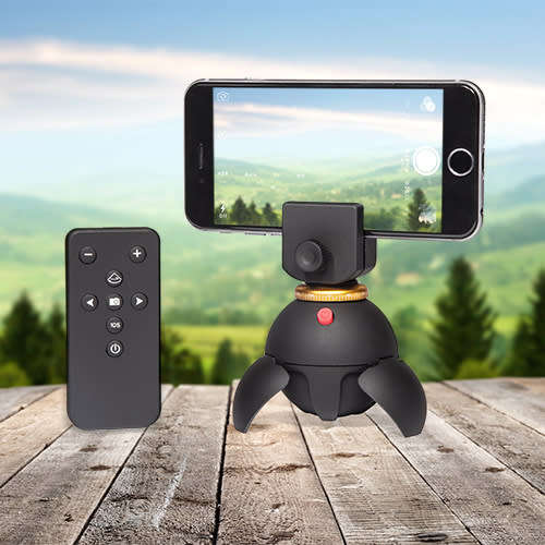 Electronic Remote Control Panoramic Phone Stand
