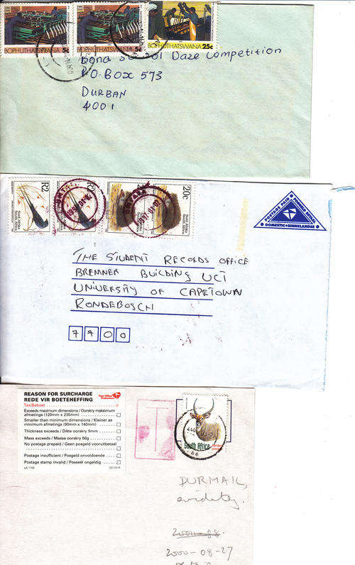 3X FDC's - As per photo
