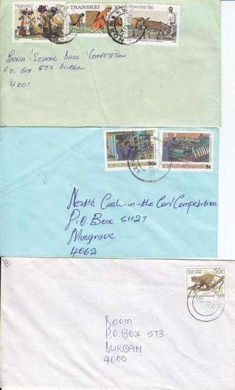 3X FDC's - As per photo