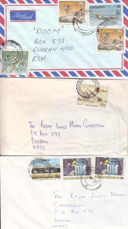 3X FDC's - As per photo