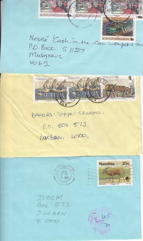 3X FDC's - As per photo