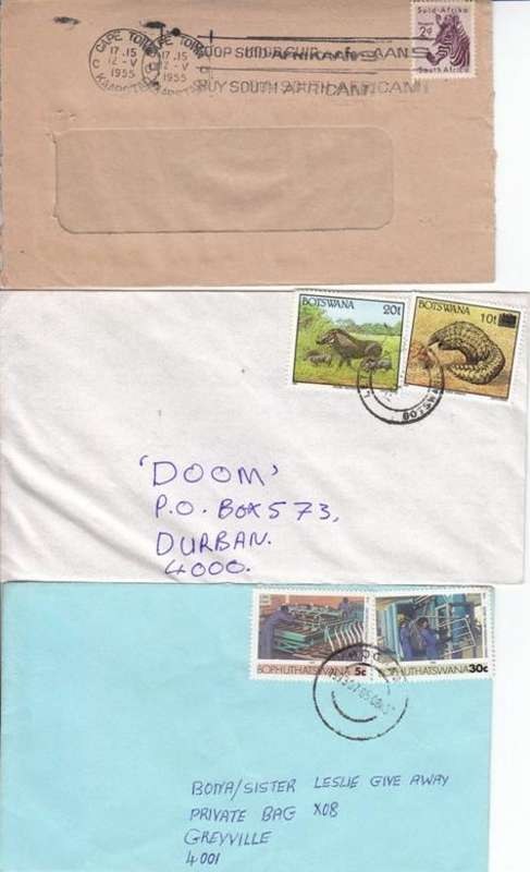 3X FDC's - As per photo