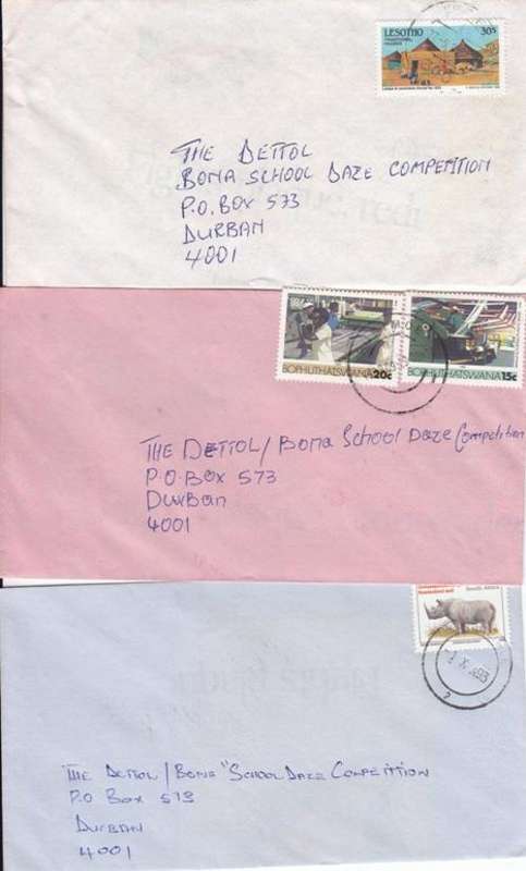3X FDC's - As per photo