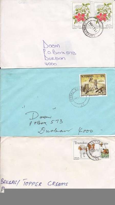 3X FDC's - As per photo