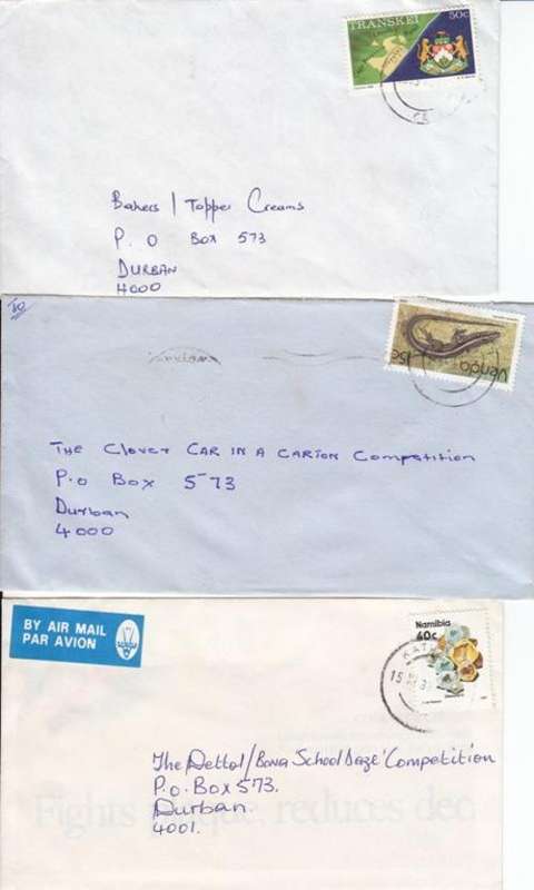 3X FDC's - As per photo