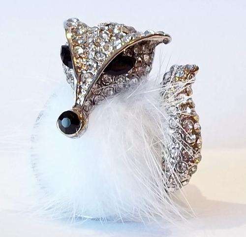 THE UNIQUE Fox Ring ABSOLUTELY BEAUTIFUL!*MOST REASONABLE INTERNATIONAL SHIPPING*