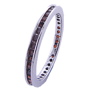 NEW STOCK.THIS IS A ABSOLUTELY BEAUTIFUL RING  925 Sterling Silver Granet CZ Ring