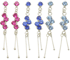 LATE ENTRY!!!!!! 4 PAIRS OF 925 STERLING SILVER EARRINGS FOR R1.00. FIRST TIME EVER! ONLY FOR today!