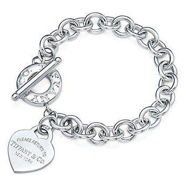 RETURN TO TIFFANY & CO 925 STERLING SILVER BRACELET *** THE BRACELET WHAT EVERYBODY IS TALKING ABOUT