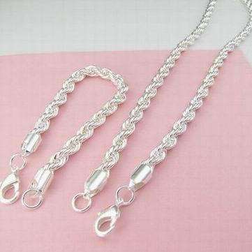 SUPER SPECIAL! NECKLACE/BRACELET 925 STERLING SILVER STAMPED.1ST TIME EVER ON R1 AUCTION !!