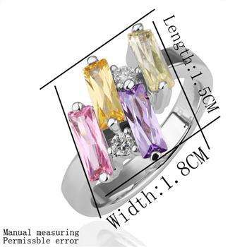 WoW! Absolutely Beautiful!MULTI COLOR ZIRCON & RHINESTONE RING. JUST LOOK AT THIS RING... IMPRESSIVE
