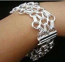 NEW STOCK... PLEASE LOOK!! STUNNING SILVER BRACELET! NEVER BEFORE FOR R1-00!!!!