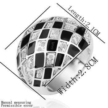WoW! Absolutely Beautiful! RHINESTONES CRYSTAL RING. JUST LOOK AT THIS RING... IMPRESSIVE