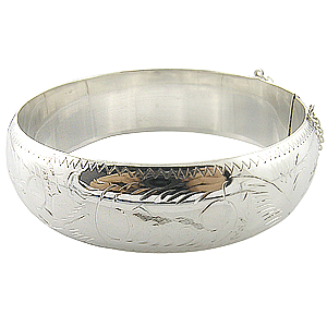 SOLID 925 Sterling Silver Bangle Impressive - absolutely impressive!!!!!!!!!!!!!!! Solid Silver 925