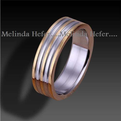 MOST IMPRESSIVE MEN TITANIUM STEEL RING - NEW! BEAUTIFUL! A MUST BID!