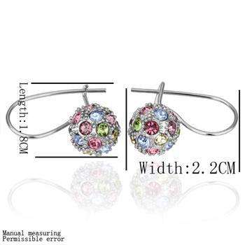 THIS IS A ABSOLUTELY BEAUTIFUL ITEM! IMPRESSIVE EARRINGS, SWAROVSKI ELEMENTS - MUST BID!!!