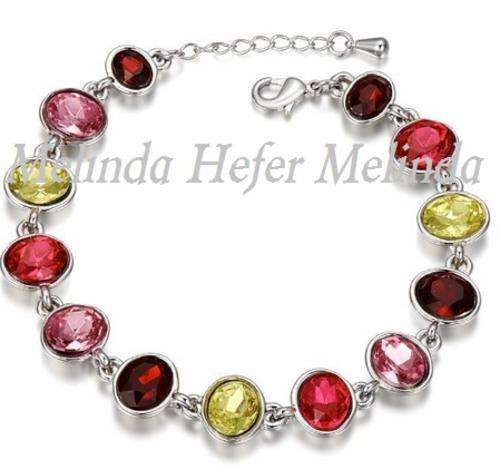 CLEAR AND SHINY, 100% BRAND NEW RHINESTONE, ZIRCON BRACELET... IMPRESSIVE!
