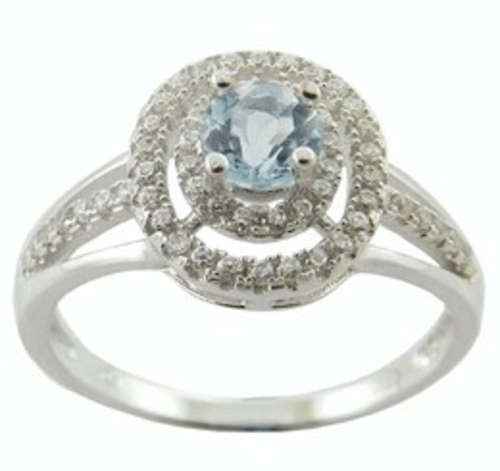 GENUINE TOPAZ! A ABSOLUTELY MUST BID! SOLID 925 MICRO SETTING RING! FIRST TIME ON R1 AUCTION!