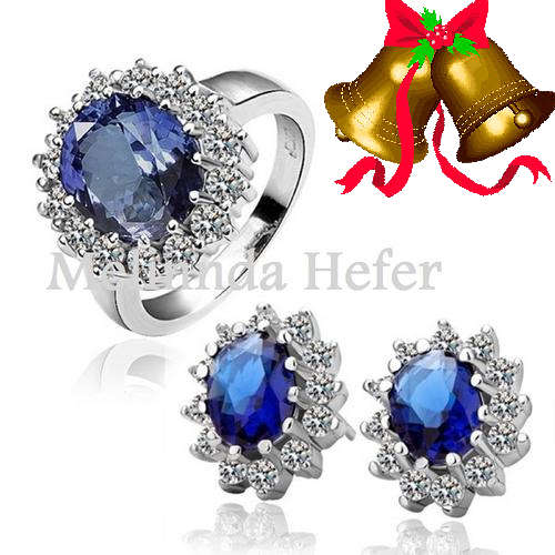 BEST OFFER!!!!- THIS IS THE MOST BEAUTIFUL RING AND EARRINGS... A MUST! LOOK AT THIS RING!!!!