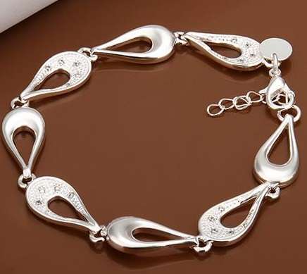Sterling SILVER 925 BRACELET - ABSOLUTELY BEAUTIFUL - PERFECT GIFT!!!!
