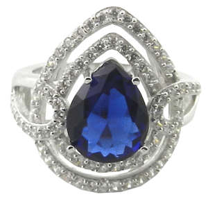 HOT ITEM!!! MUST BID! SOLID 925 MICRO SETTING RING! FIRST TIME ON R1 AUCTION! ADD EARRINGS!