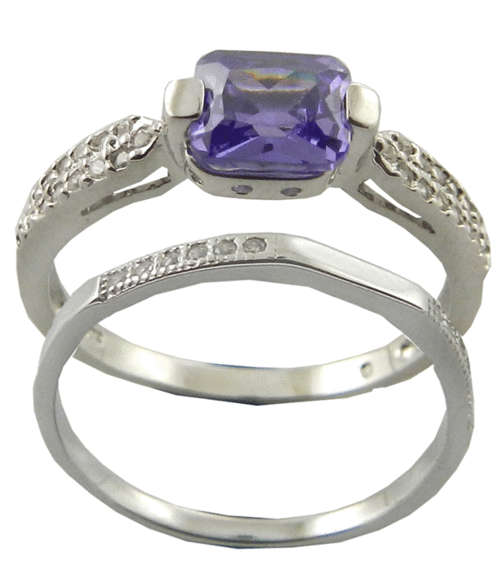 BEAUTIFUL! MUST BID! SOLID SILVER 925 MICRO SETTING RING! FIRST TIME ON R1 AUCTION! ADD EARRING!