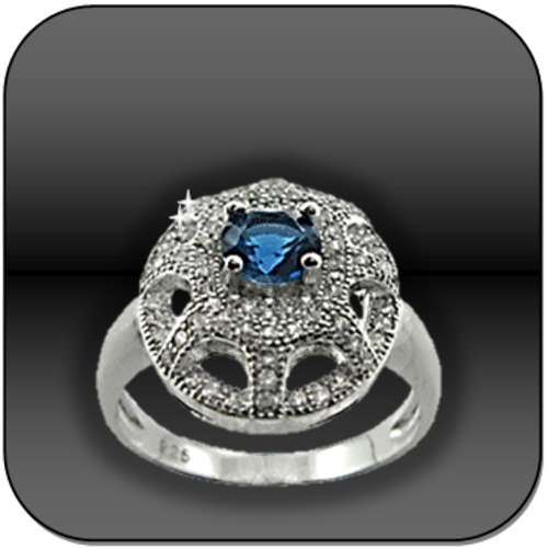 SOLID SILVER! THIS IS A ABSOLUTELY MUST BID! SOLID 925 MICRO SETTING RING! R1 AUCTION! ADD EARRINGS!