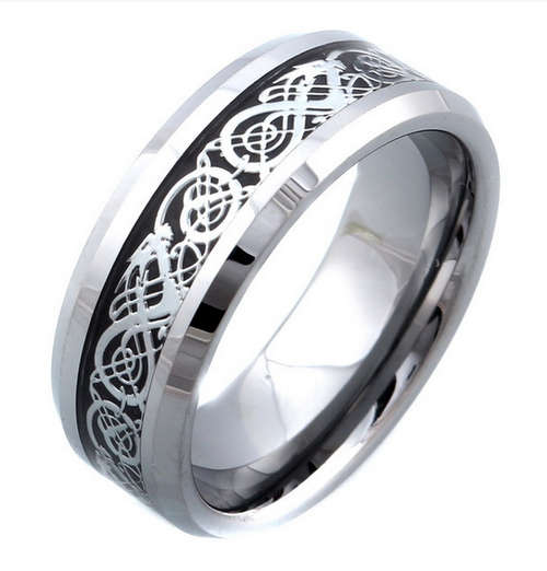 NEW! BEAUTIFUL! MUST BID! TUNGSTEN STEEL MEN'S RING! FIRST TIME ON R1 AUCTION! ADD BRACELET!