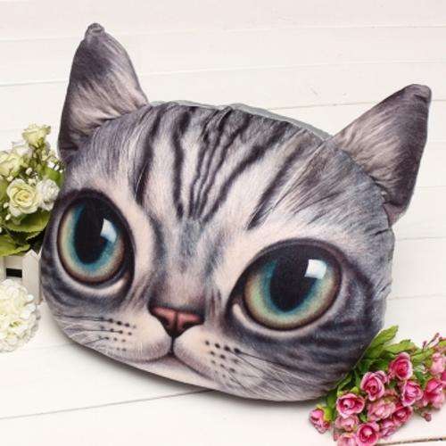 New!!!  HUGE SWEET 3D KITTY cushion. VERY SPECIAL GIFT. ABSOLUTELY BEAUTIFUL!