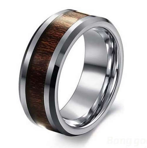 NEW! BEAUTIFUL! MUST BID! TUNGSTEN STEEL MEN'S RING! FIRST TIME ON R1 AUCTION! ADD BRACELET!
