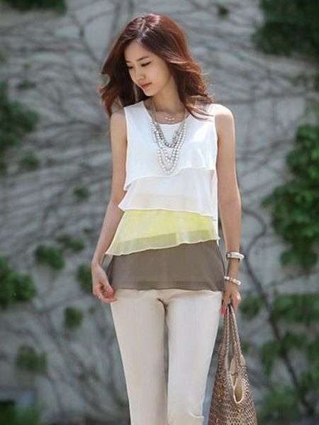NEW! Beautiful Zanzea Office Ladies Multi-layered Chiffon Blouse  .  Must bid!