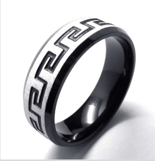 NEW! BEAUTIFUL! MUST BID! TITANIUM STEEL MEN'S RING! FIRST TIME ON R1 AUCTION! ADD BRACELET!