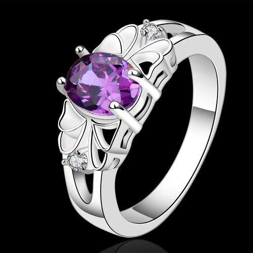 BEST OFFER! - IMPRESSIVE GENUINE AAA ZIRCON BEAUTIFUL SILVER RING - FIRST TIME ON R1.00 AUCTION!
