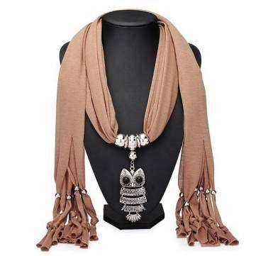 BEST OFFER!!!! - Owl Pendant Tassel Scarf Necklace Women Jewelry Autumn Winter