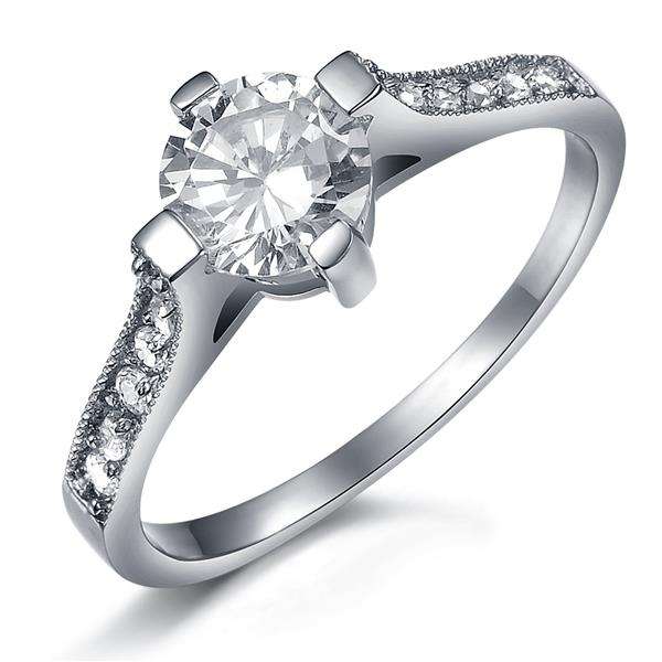 NEW! BEAUTIFUL! MUST BID! TITANIUM STEEL CZ RING! FIRST TIME ON R1 AUCTION!