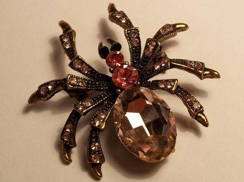 Best Seller! **MOST SPECTACULAR SPIDER BROOCH - ABSOLUTELY BEAUTIFUL!!!