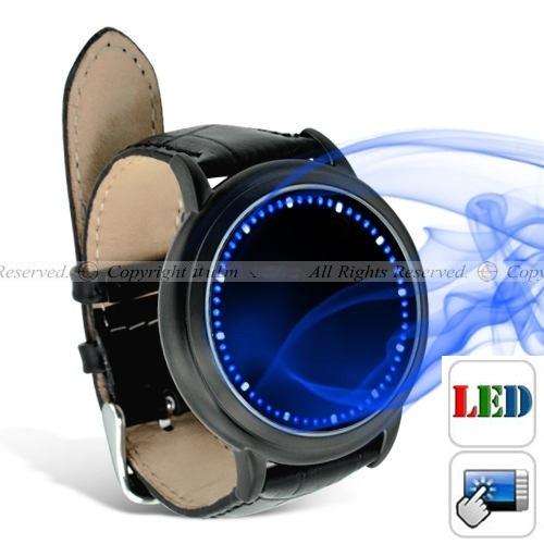 LATE ENTRY - FOR EVERYBODY THAT ASK  --- Abyss - Japanese Inspired Blue LED Touchscreen Watch