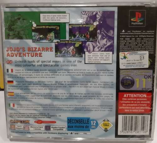 PS1 Jojo's Bizarre Adventure