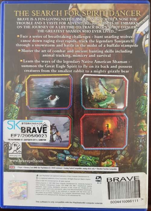 Brave: The Search for Spirit Dancer (PS2)