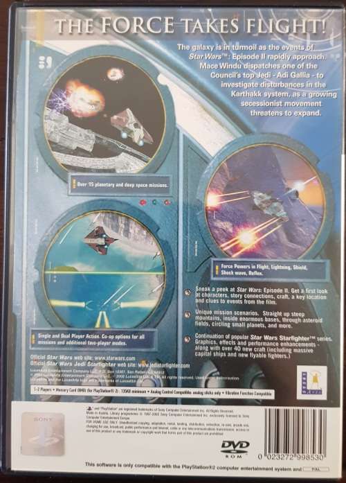 Star Wars Jedi Starfighter (PS2)