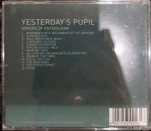 Yesterday`s Pupil - Errors of Enthusiasm