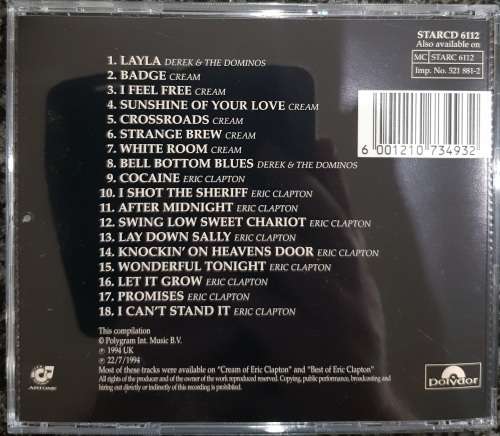 Eric Clapton - The Cream of Clapton