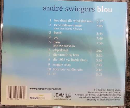 Andre Swiegers - Blou